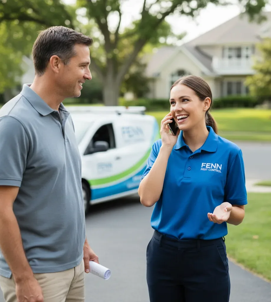 Fenn Pest Control customer support in Fairfax